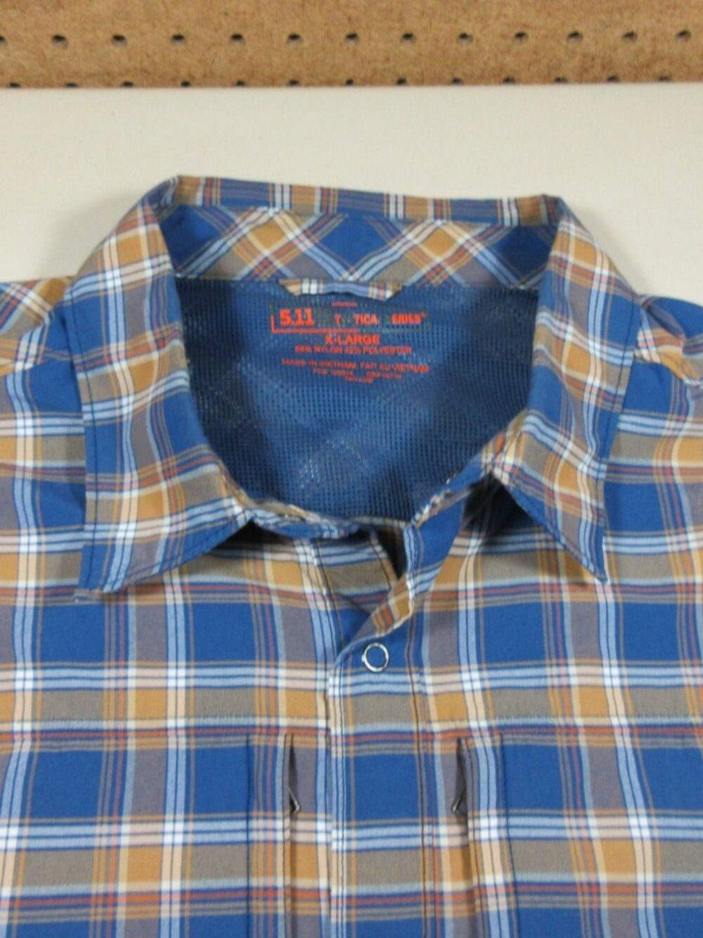 511 Tactical mens colorful Covert Conceal Performance western shirt XL 71200 EUC